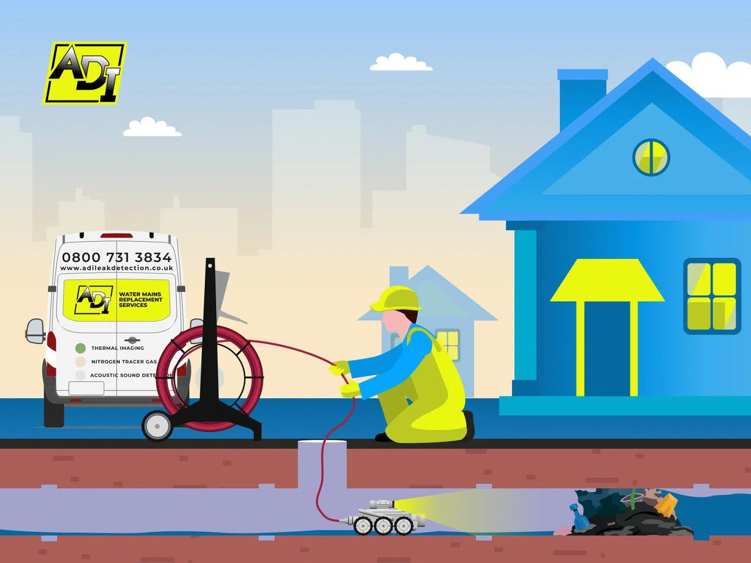 Drainage CCTV Surveys & Investigations Derby